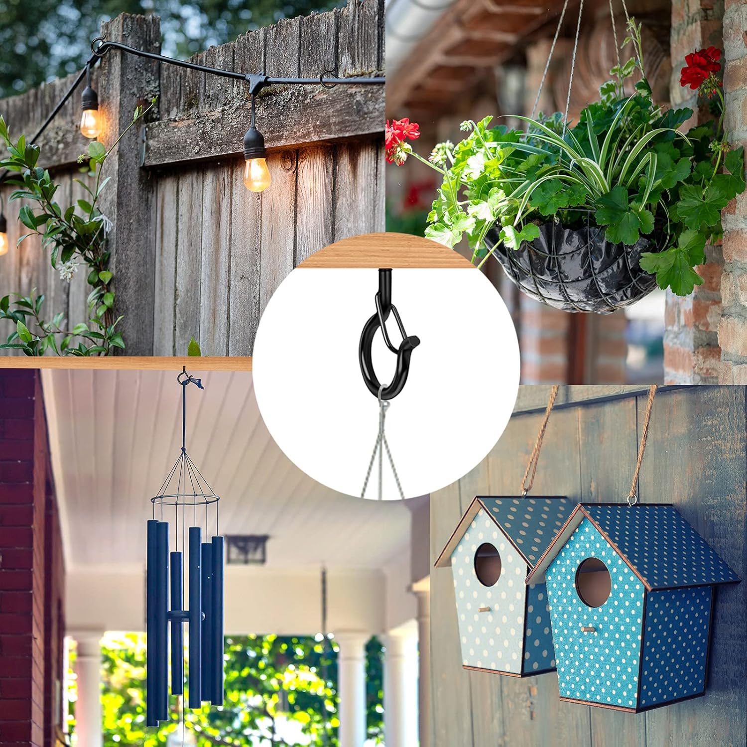 Outdoor String Light Hanging Hooks Outdoor String Light Hanging Hooks