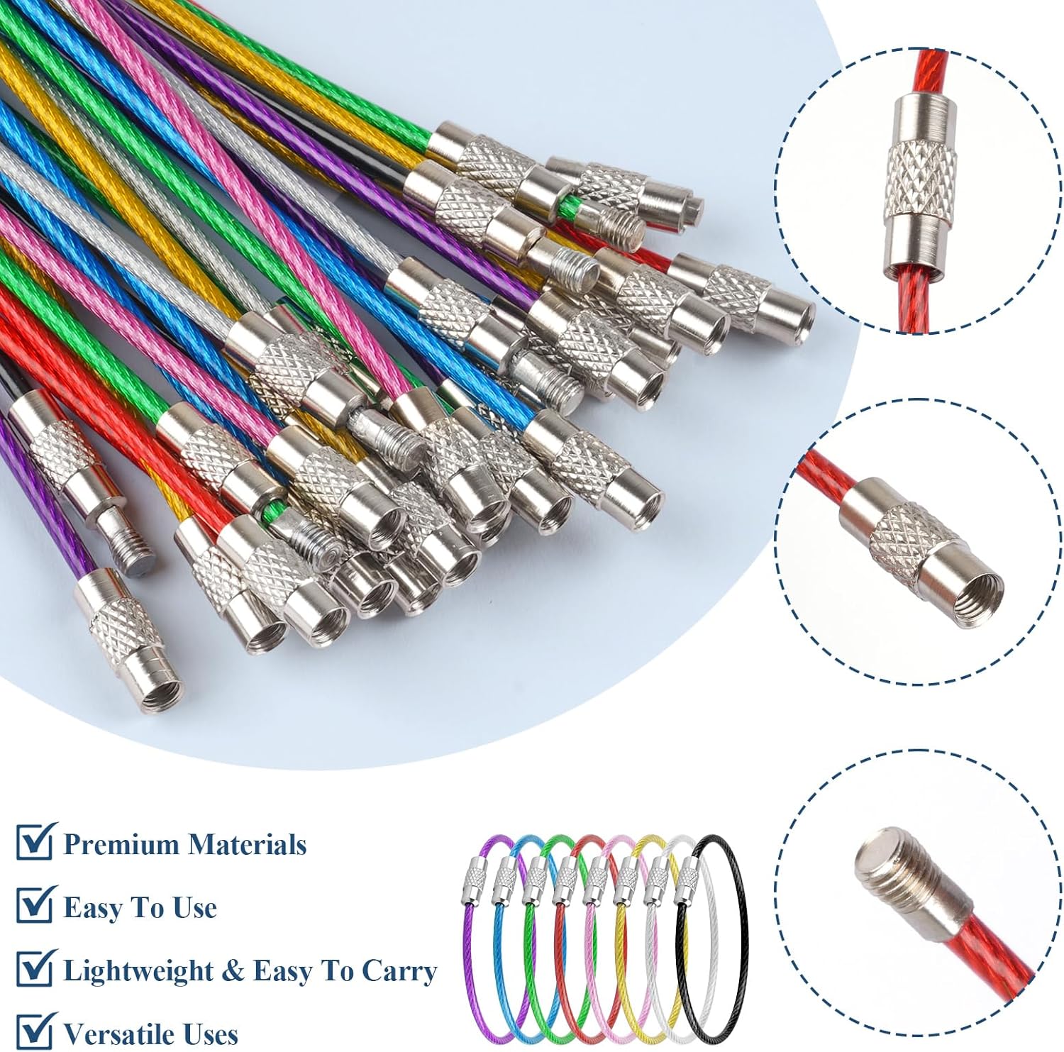wire keyring wire keyring