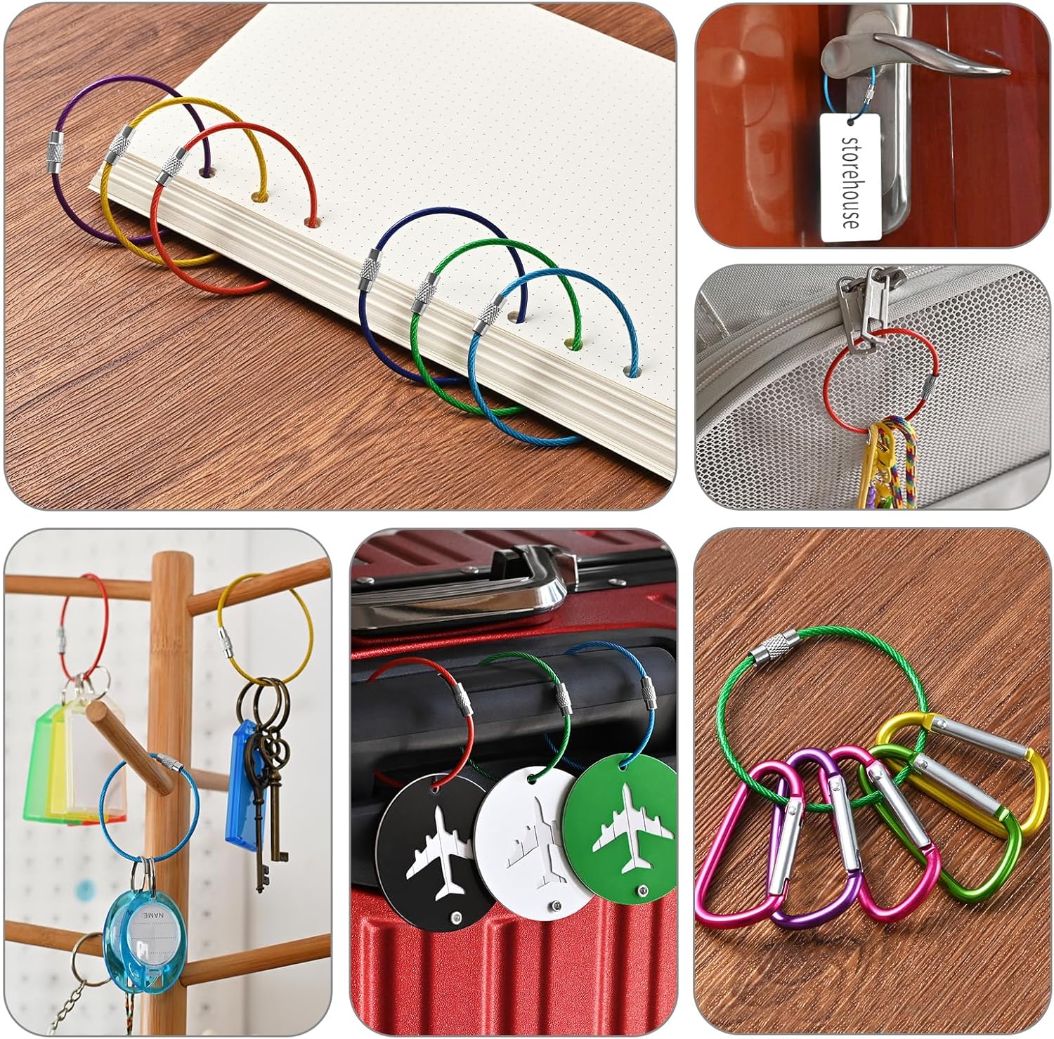 wire keychain wire keychain