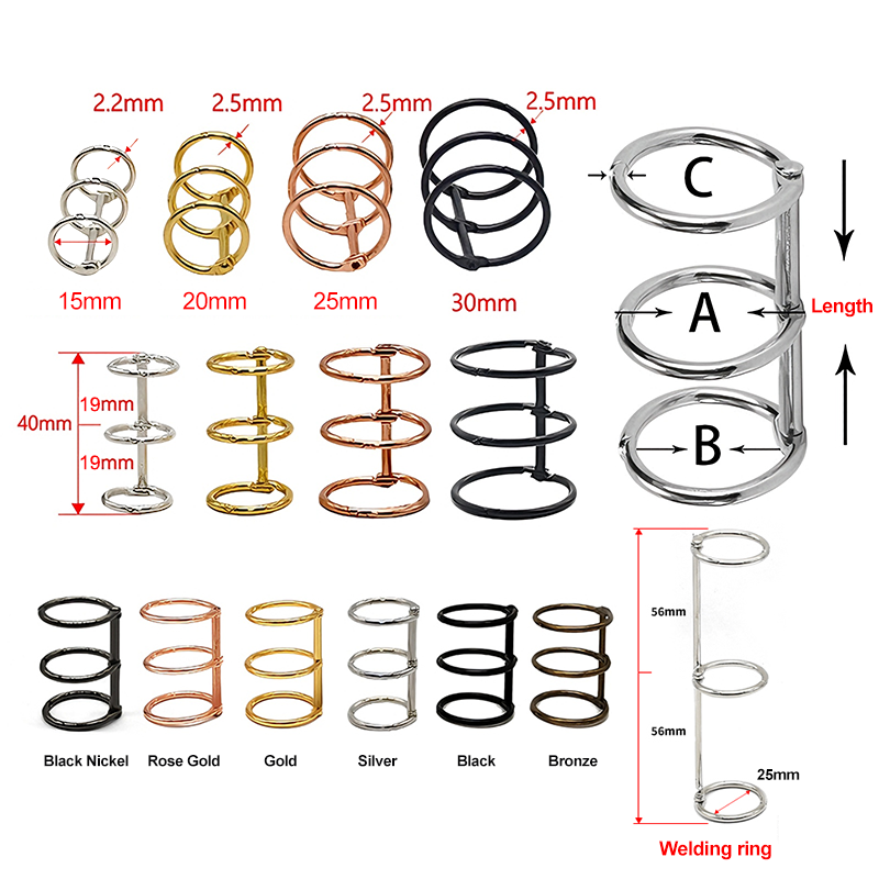 loose leaf binder ring