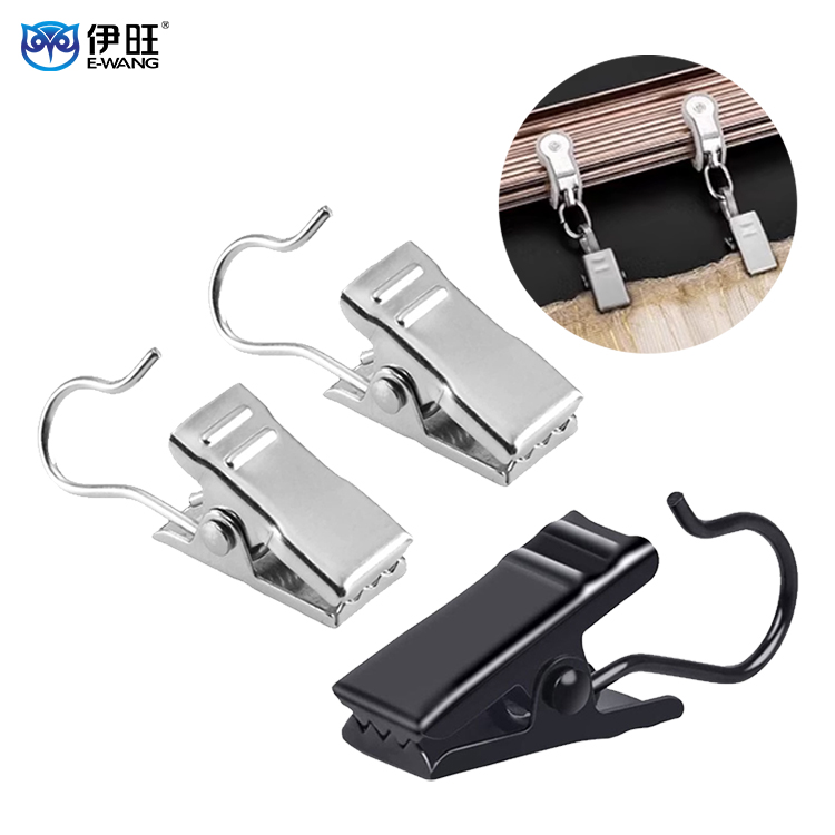 The Complete Guide to Metal Curtain Clips for Shower Curtains: Materials, Types, and Buyer’s Guide