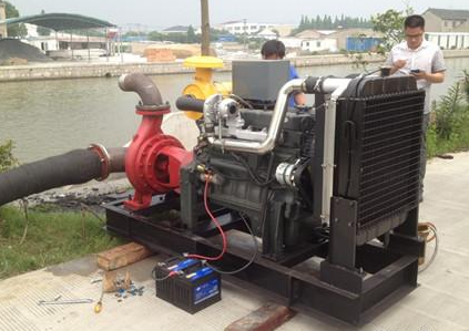 Double Suction Movement Diesel Pumps Unit