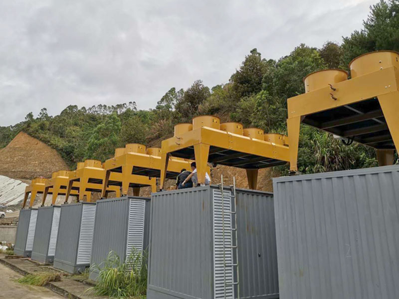Guangdong Construction of biogas generator set and power station in landfill