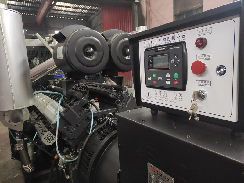 600KW Diesel Generator Sets assembly completed