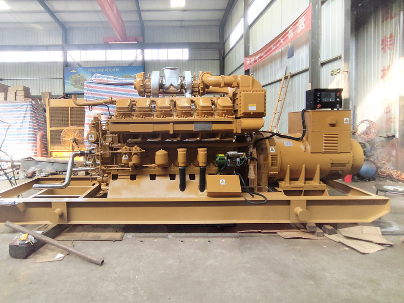 The 1000KW diesel generator set will be put into use soon