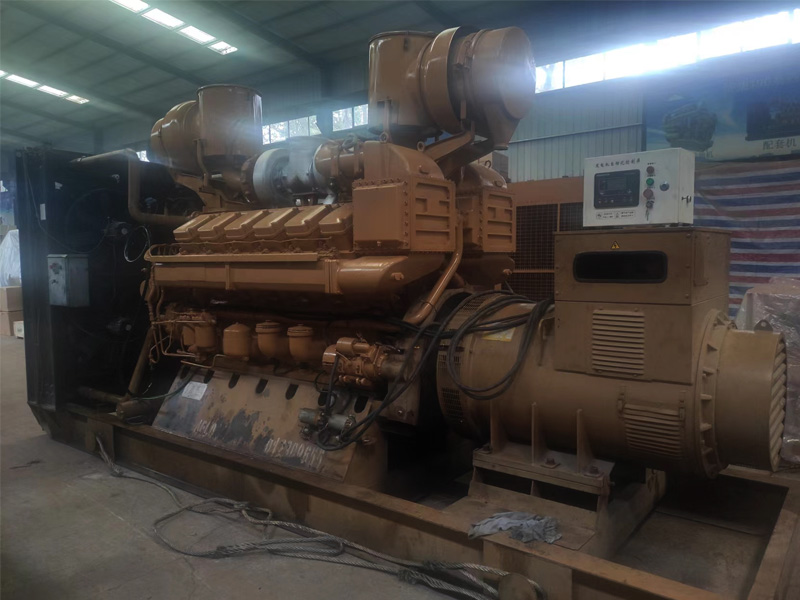 Jichai 1000KW generator set has been repaired and the test run is successful