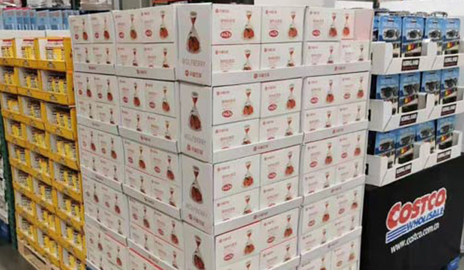Собственный бренд сока годжи Волчья ягода входит в Costco Китай