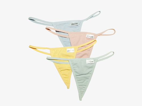 Ladies Seamless Cotton Y Back G String