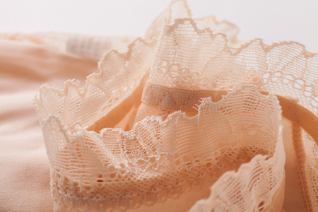 Plus Size Pink Lace Panties For Women