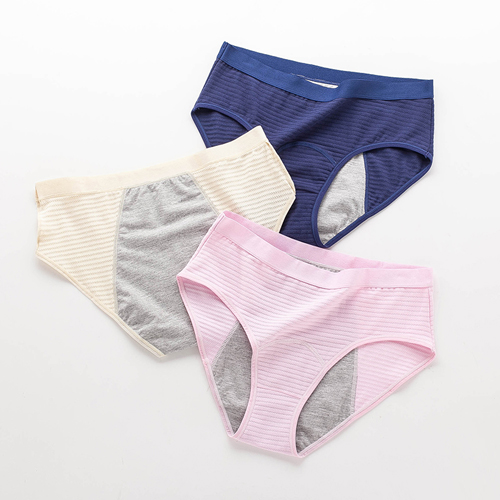 Comfortable Black Period Undies Underwear For Women
