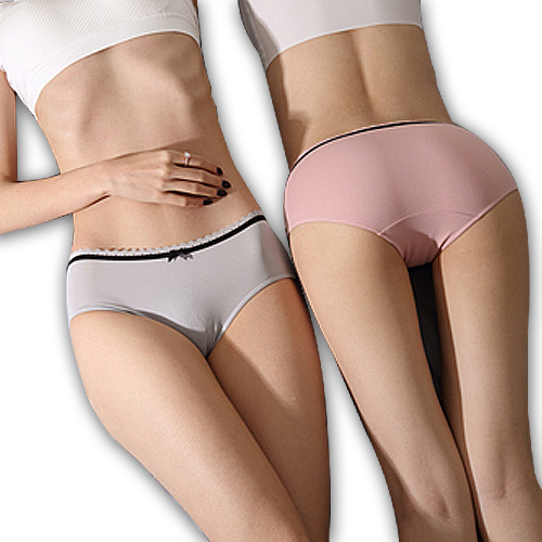 Women Pink Organic Cotton Underwear