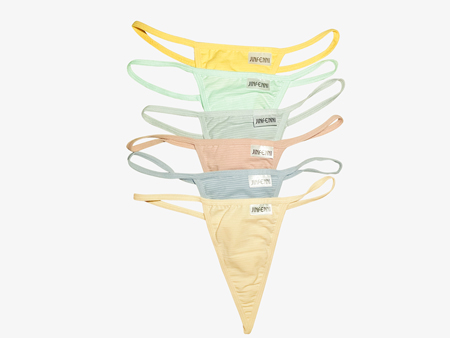 Ladies Seamless Cotton Y Back G String
