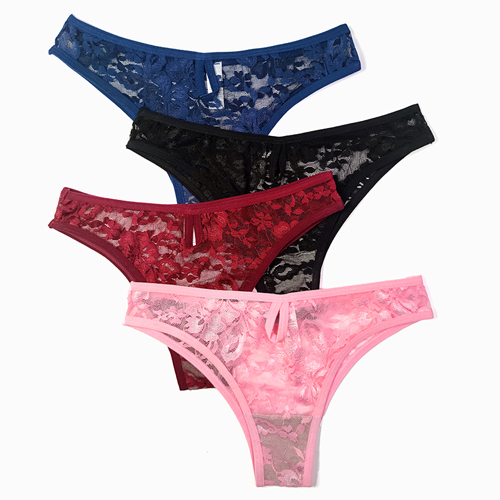 Hipster Red Lace Underwear For Women