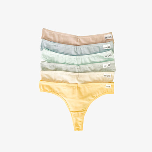 Plus Size Comfy Low Rise Thong For Women