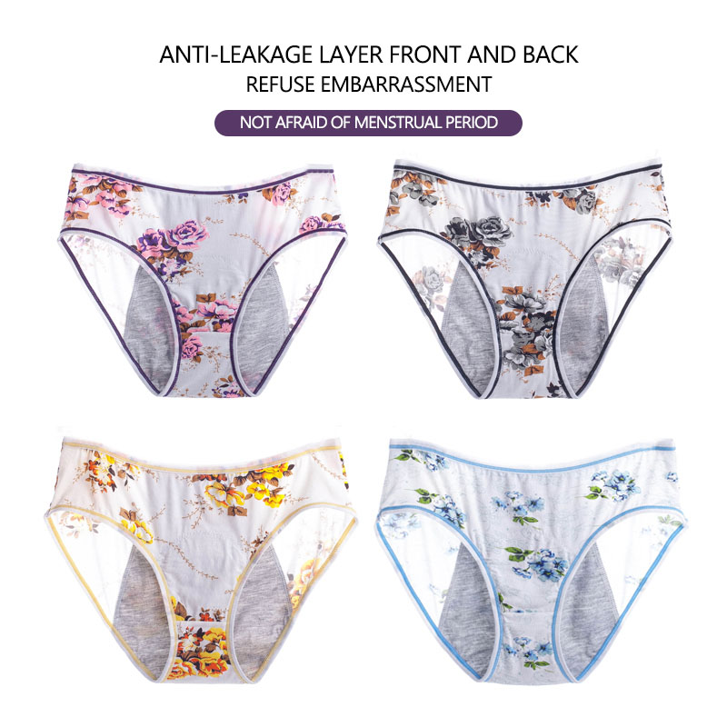 Ladies Microfiber Cotton Period Panties