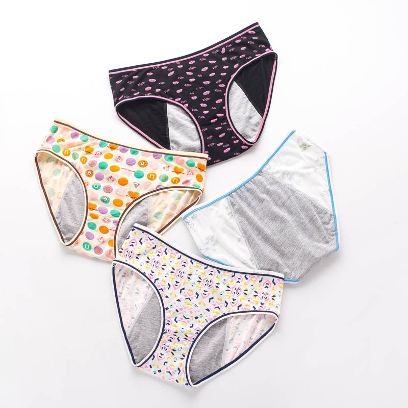 Ladies Microfiber Cotton Period Panties