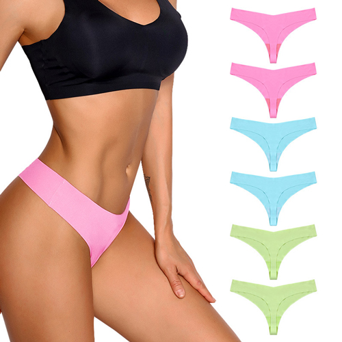 Ladies Most Comfortable Low Rise Seamless Thongs