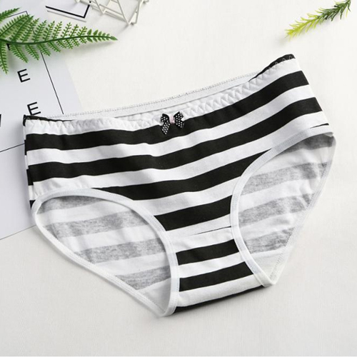 Women High Rise White Seamless Cotton Underwear