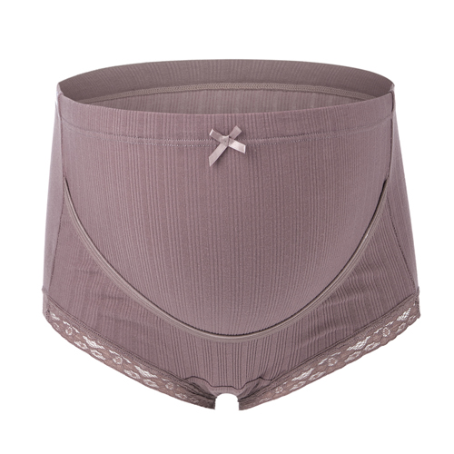 Plus Size Blue Cotton Maternity Knickers
