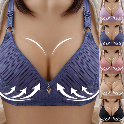 Lace Cotton Super Push Up Bras For Women