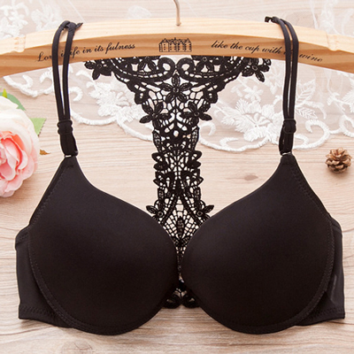 Ladies Comfortable Cotton The Lace Y-Back Bra