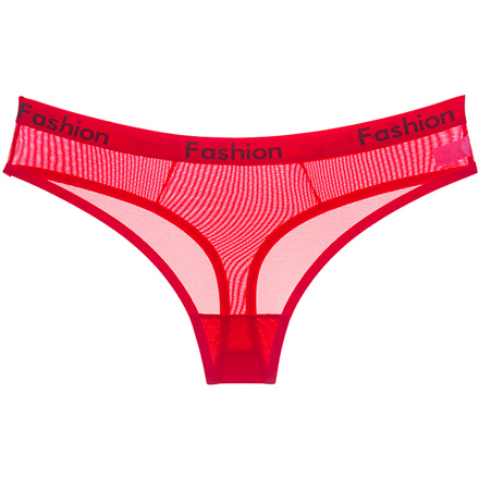 Breathable Spanx Nylon Mesh Thong For Women