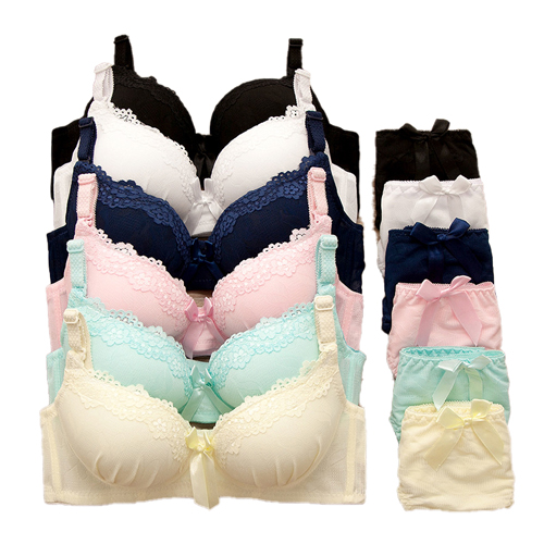 Ladies Comfortable Cotton Bra And Underwear Set