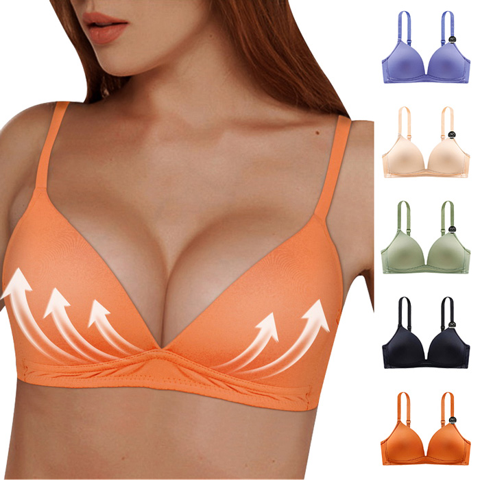 Ladies Sexy Push Up Cotton Underwired Bralette