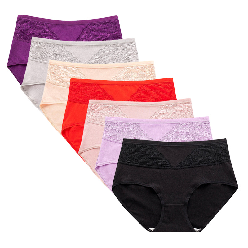 Ladies Best Plus Size High Waist Cotton Underwear