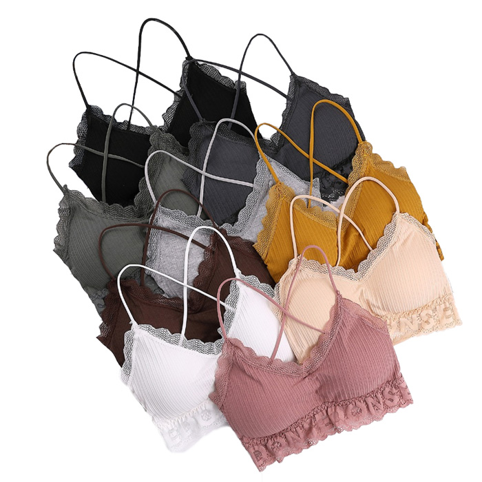 Ladies Comfy Lace Bra And Underwear Set