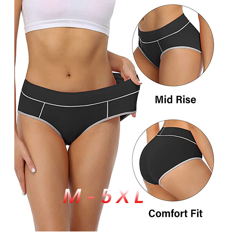 Best Black Spandex Cotton Underwear For Women