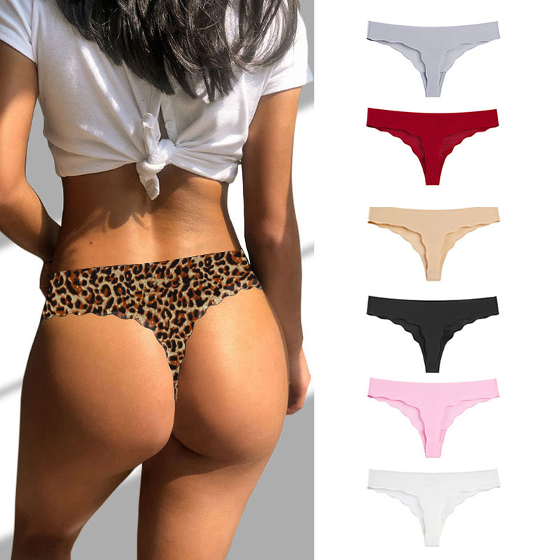 Ladies Comfortable Low Cut Seamless Thongs