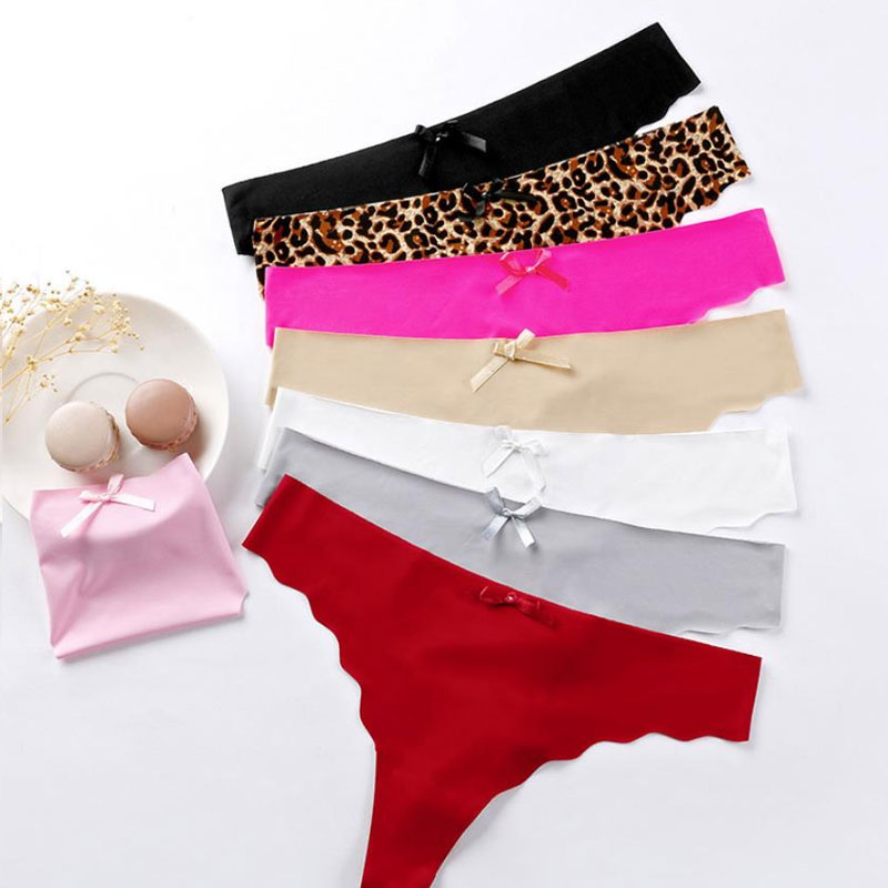 Ladies Comfortable Low Cut Seamless Thongs