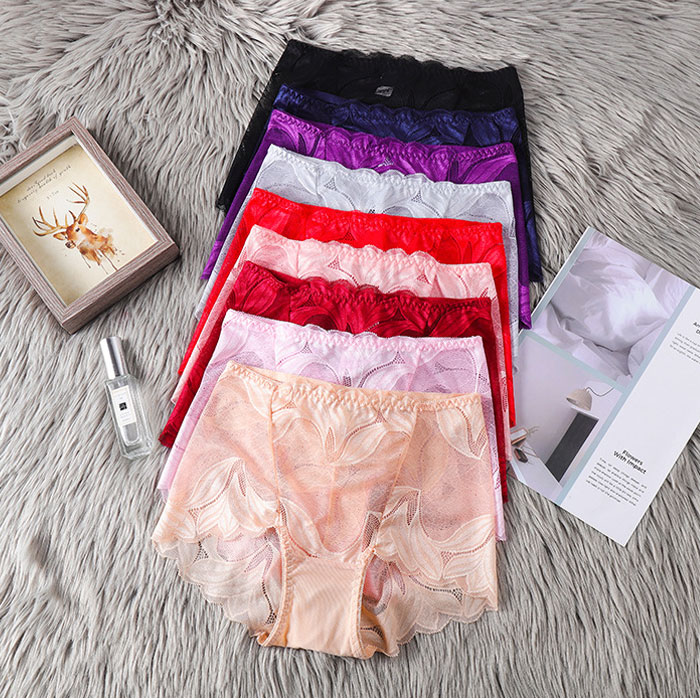 Young Ladies Skimpy Transparent Mesh Lace Panties