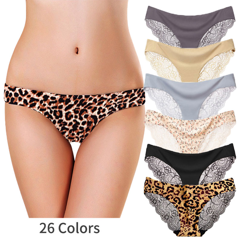 Ladies Comfortable Ice Silk Lace Underwear