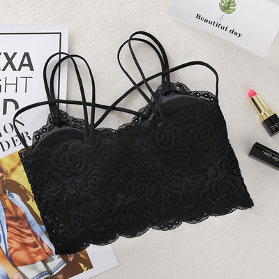Ladies Sling Transparent Lace bralette