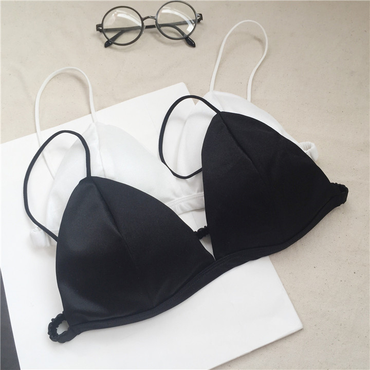 Sexy Nylon Triangle Cup Bras For Ladies
