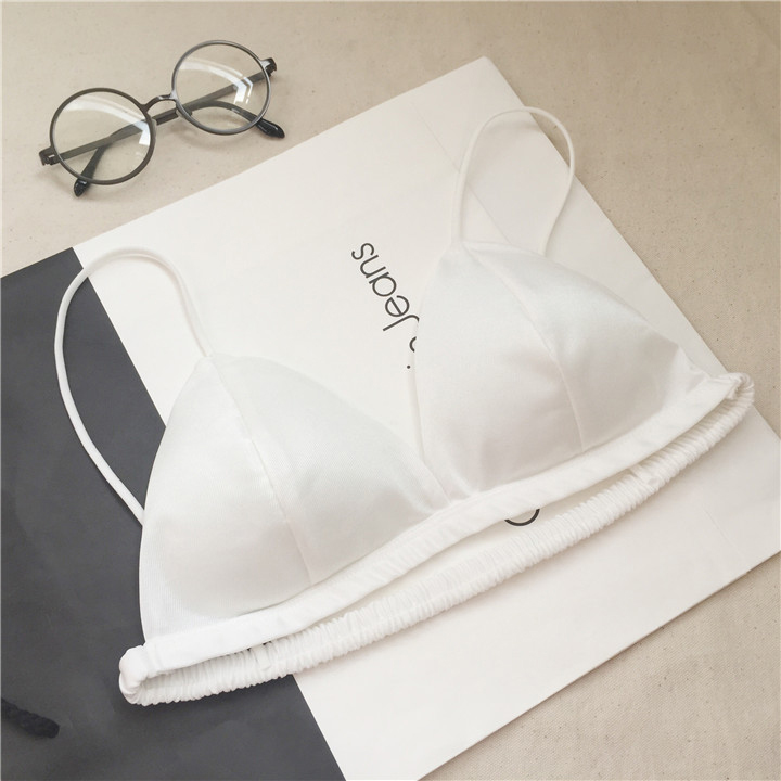 Sexy Nylon Triangle Cup Bras For Ladies