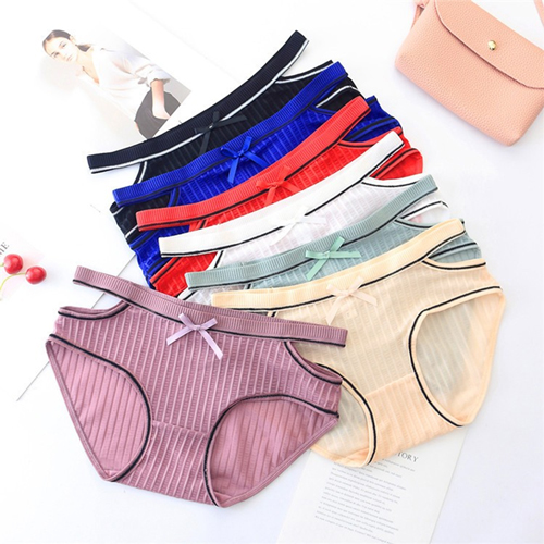 Ladies Fancy Low Rise Cotton Nylon Underwear