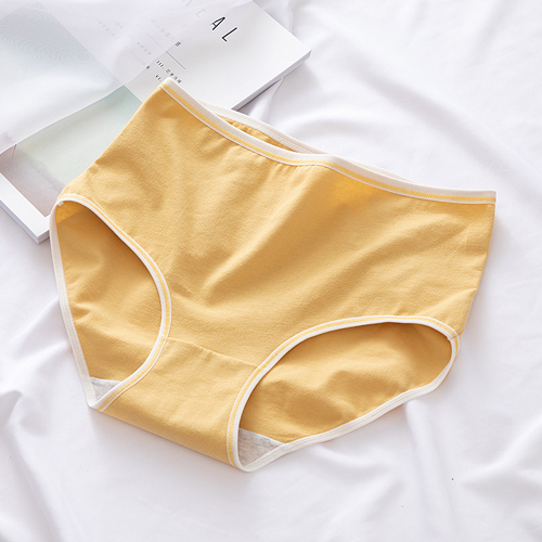 Ladies Solid Color Organic Cotton Underwear