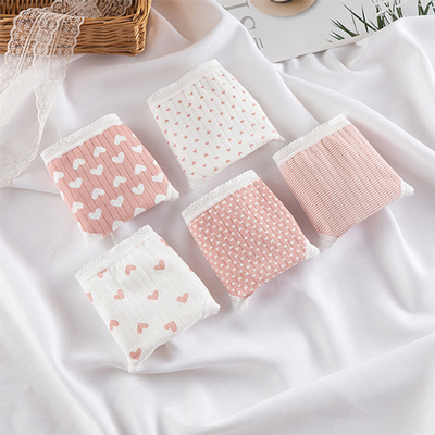 Ladies Pink 100 Percent Cotton Underwear