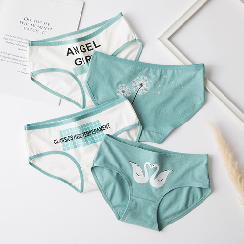 No Show Low Rise Cotton Underwear For Women