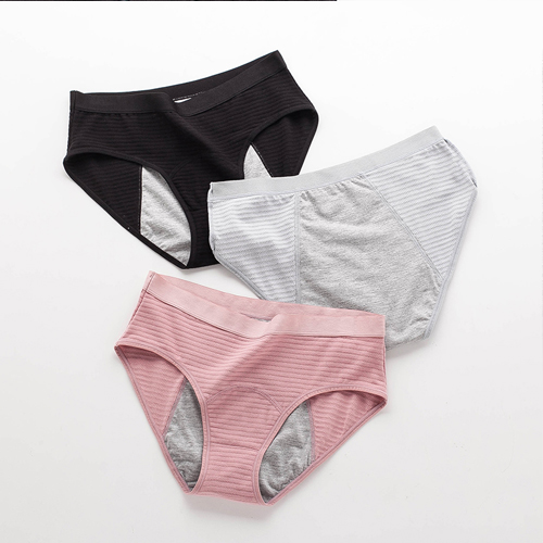 Ladies 100 Percent Cotton Period Underwear