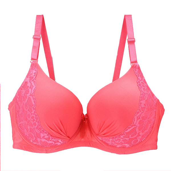 Ladies Cheap Purple Push Up Double D Bras