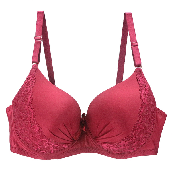 Ladies Cheap Purple Push Up Double D Bras