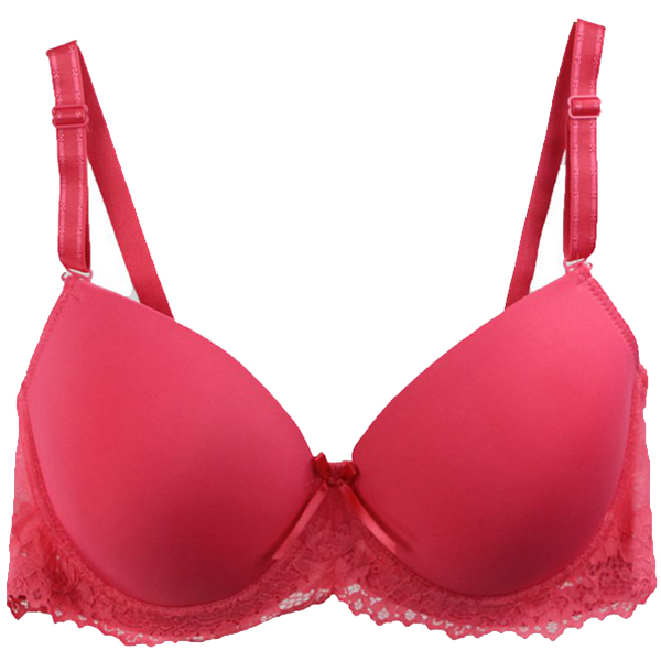 Ladies Comfortable Lacy Padded D Cup Bra