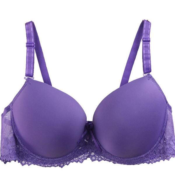 Ladies Comfortable Lacy Padded D Cup Bra
