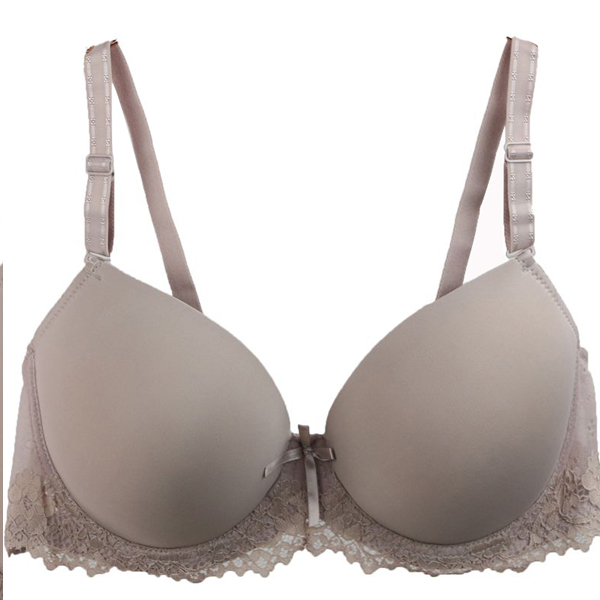 Ladies Comfortable Lacy Padded D Cup Bra