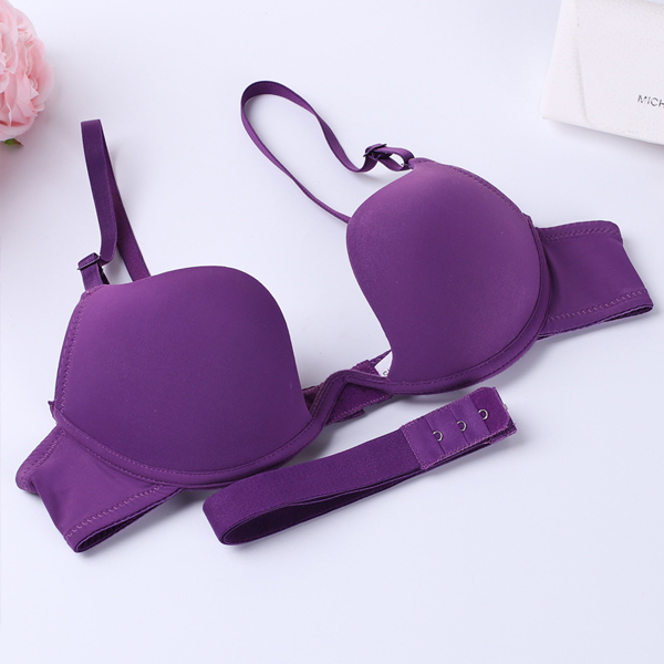 Plus Size Sexy Lacy Padded C Cup Bra For Women
