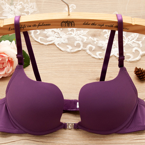 Ladies Sexy No Wire Front Fastening Bras